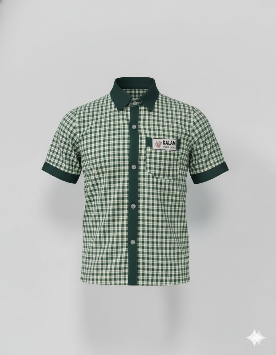 Green Check Shirt
