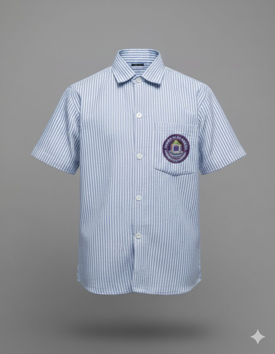 Light blue lining shirt