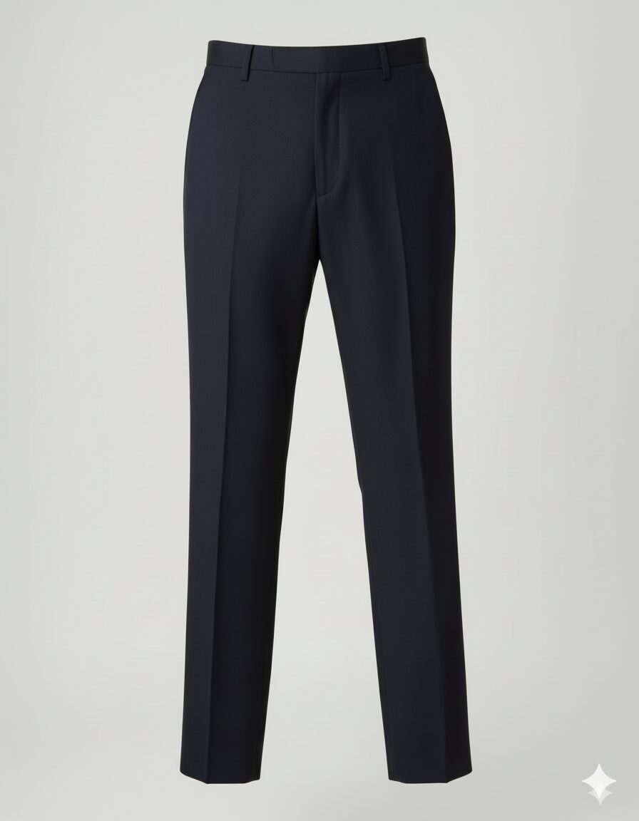 Classic Blackish Blue Formal Pant
