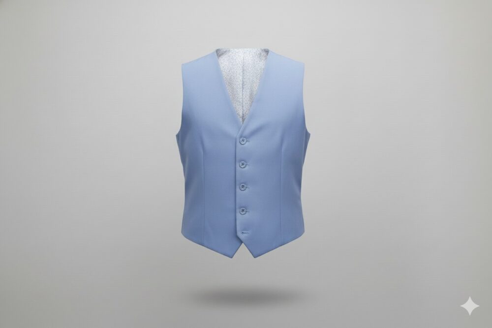 Light Blue Waistcoat